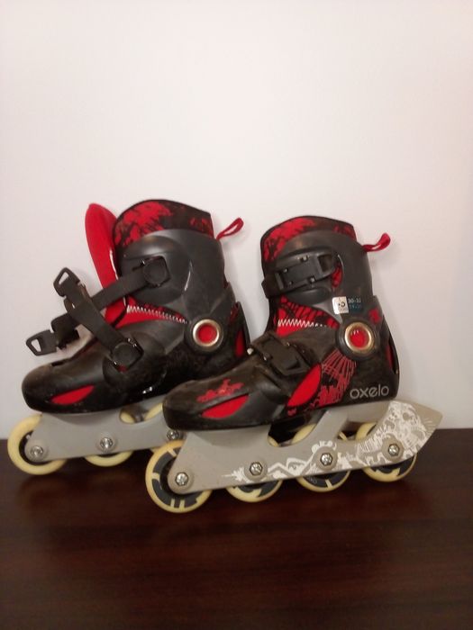 Patins em linha como novos