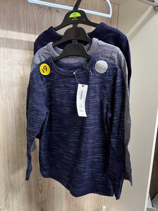 Набір регланів 3шт George 4-5 (104-110)