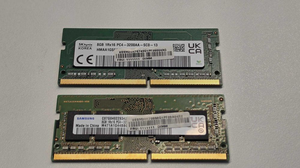 Memoria 16Gb (2x 8Gb) DDR4 PC4- 3200  SO-DIMM