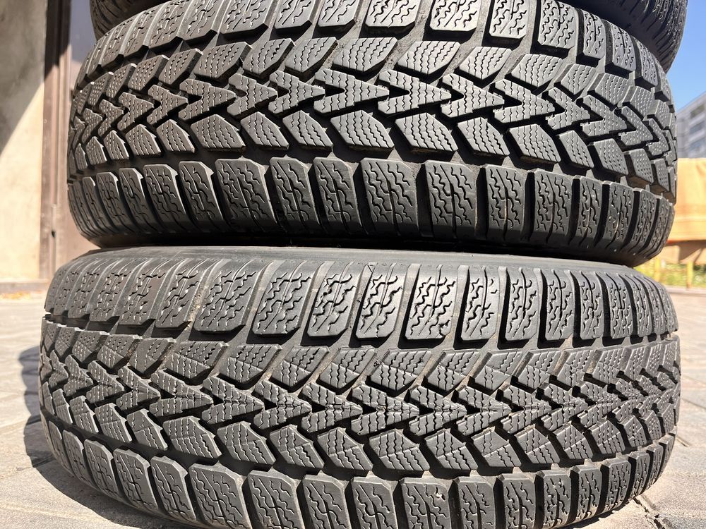 Шини 195/65 R15 Dunlop WinterResponse 2 резина бу зима: 1 700 грн ...