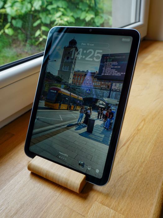 iPad mini 7 (A17 Pro) Wi-Fi 128GB, oryginalna bateria 100% - etui i akcesoria w zestawie
