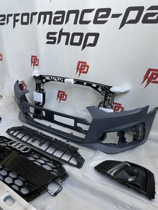 Бампер передній Audi A5 B9 8W рестайлінг s-line 2021-