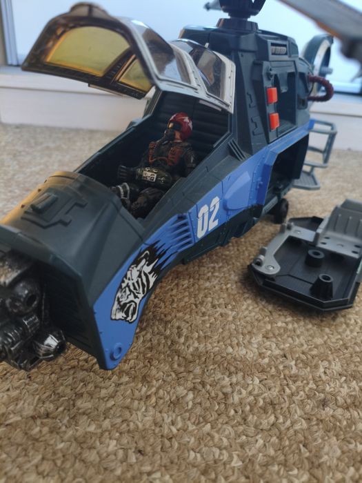 Великий гелікоптер поліція 61см