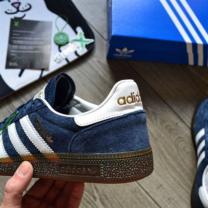 Мужские кроссовки Adidas Handball Spezial 'Blue' Размеры 40-45