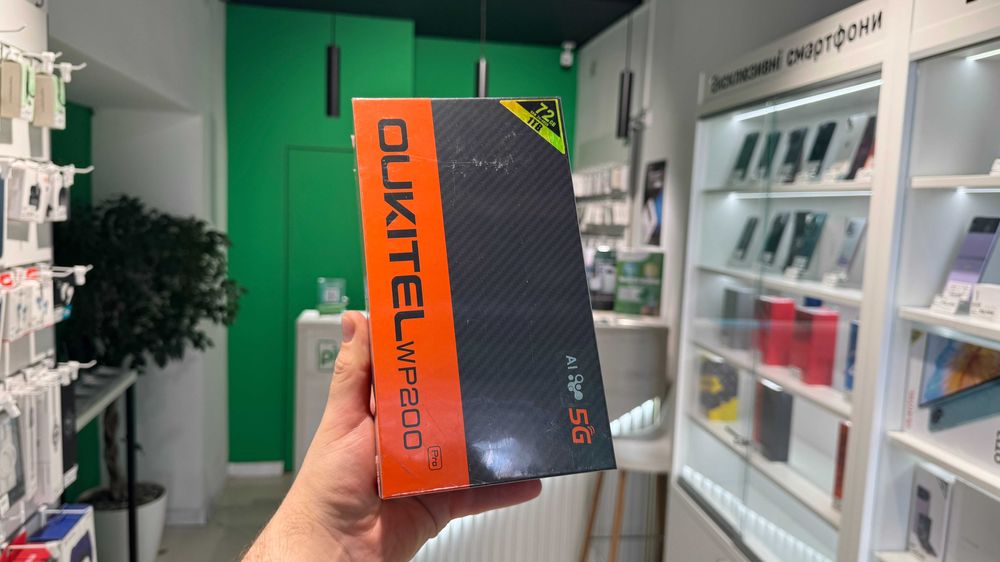 Магазин NEW OUKITEL WP200 Pro 24/1TB Grey/Green/Black Гарантія