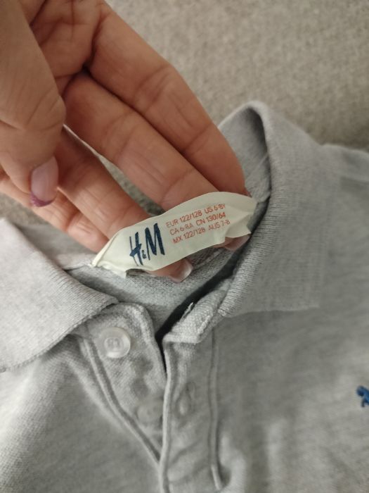 Koszulka polo h,&m rozmiar 122/128