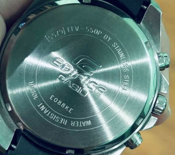CASIO EDIFICE CLASSIC EFV-550P-1AVUEF наручний годинник•часы касио эдифис новые