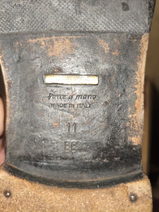 Чоловічі Італійські шкіряні туфлі.