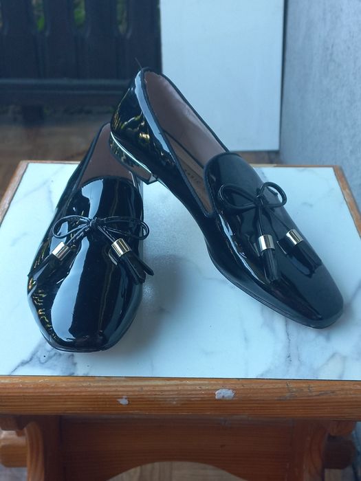 Mokasyny Zara Basic 37,wkładka 24