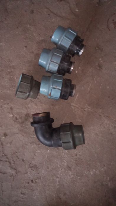 Фитинги зажимные 63мм