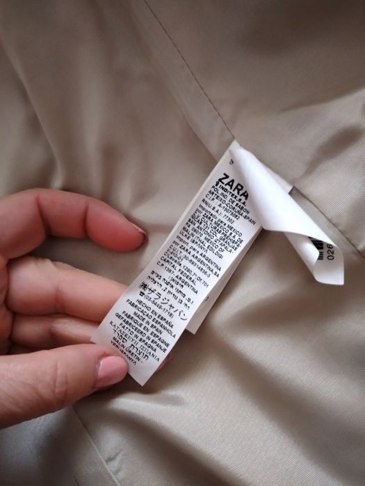 Fato de casaco e calças da Zara