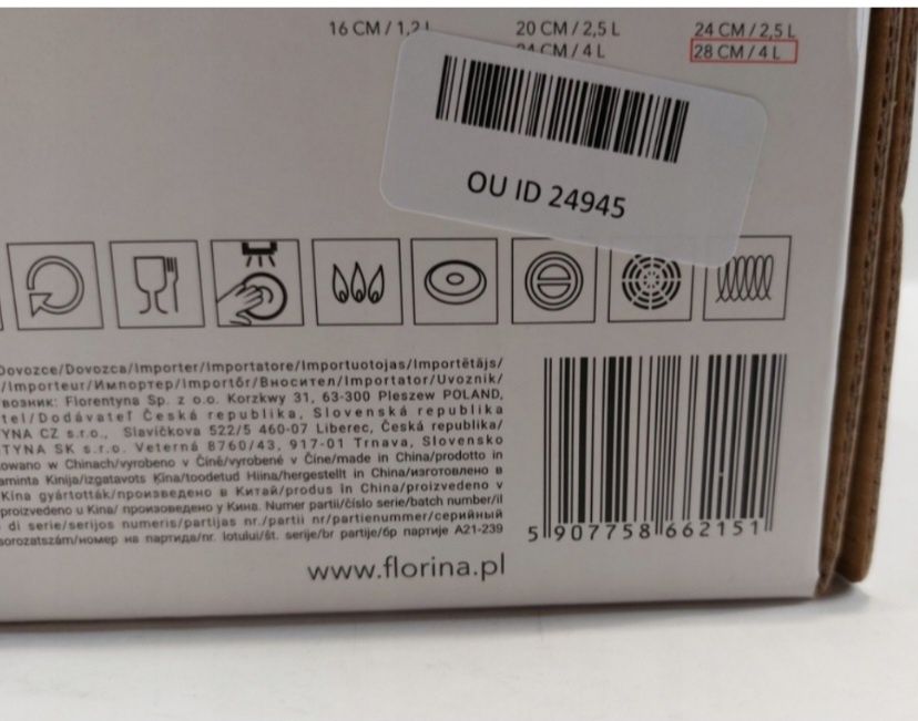 Patelnia tradycyjna Florina Stix 28 cm non-stick (nieprzywierająca)