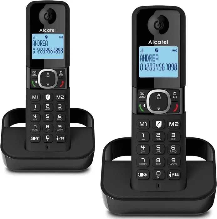 Alcatel F860 Duo Black – telefon stacjonarny
