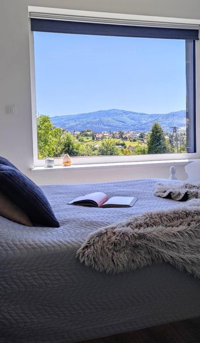 Urlop z psem nocleg w górach apartamenty pokoje z aneksem kuchennym jacuzzi Dom na Górce Beskidy góry Brenna Ustroń Wisła