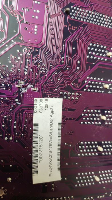 Motherboard elitegroup socket 775, pentium 2.66 e amd k6 e rams