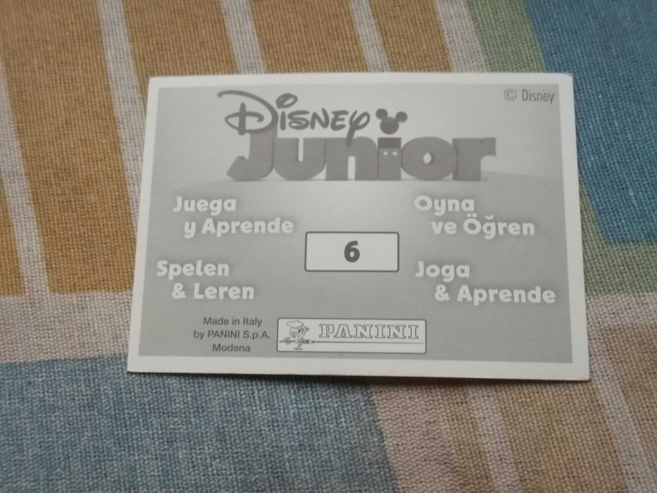 Lote de cromos da Disney Junior da Panini