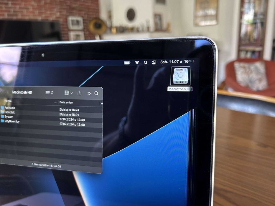 Apple MacBook Pro 2,7/8gb/256Gb 13 cali, 2015 r.