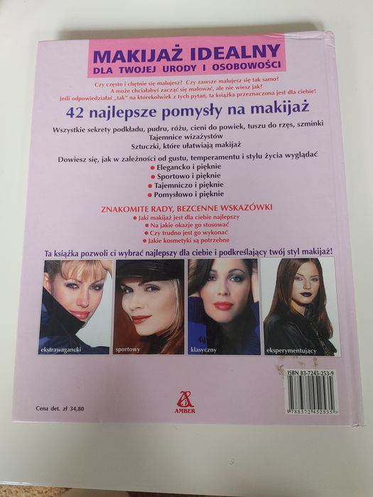Książka Makijaż idealny dla twojej urody i osobowości.