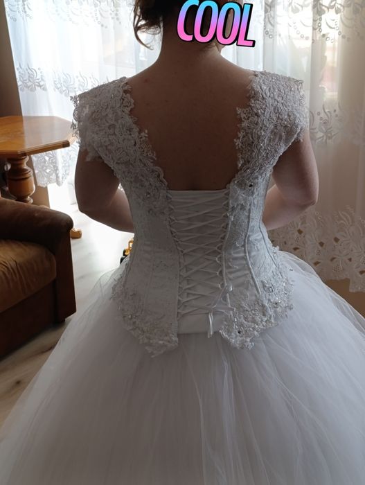 Suknia ślubna księżniczka