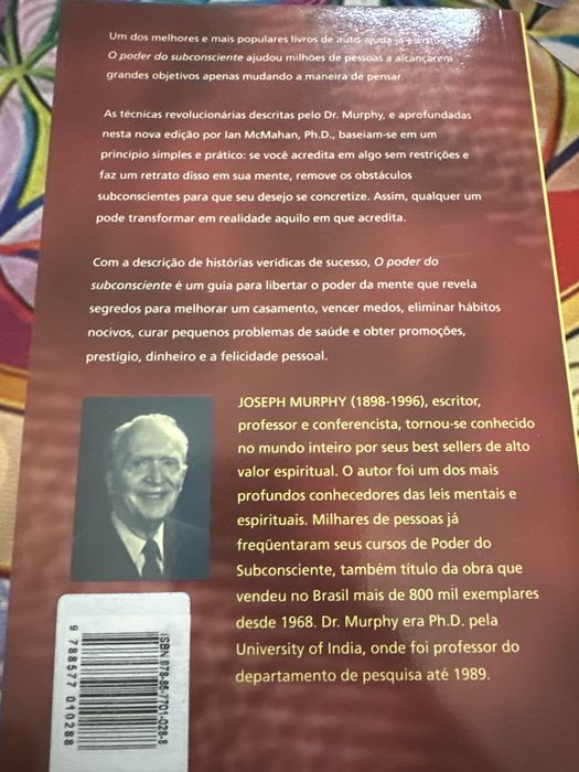Livro O Poder do Subconsciente