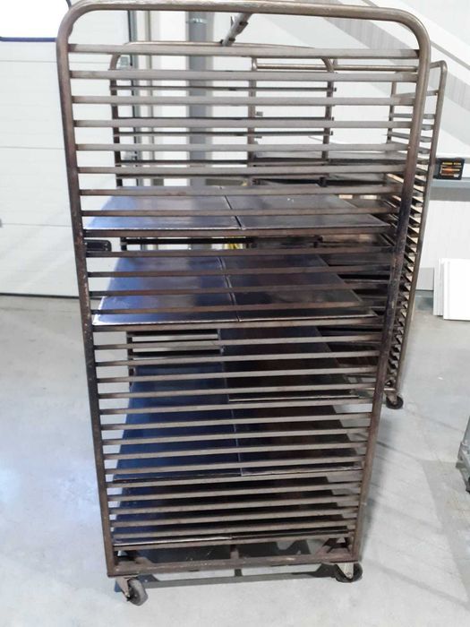 Conjunto 3 Carrinhos forno padaria