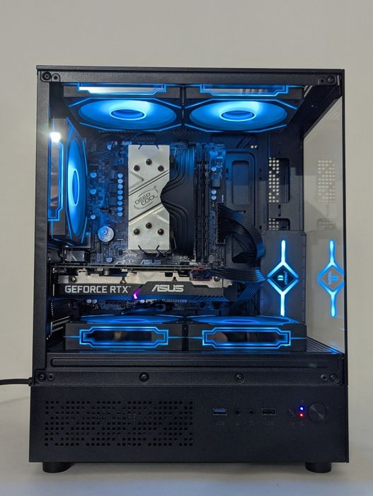 RTX ON! Комп'ютер RTX 3060 12Gb / Ryzen 5-5500 / 32gb DDR4 / SSD 1tb