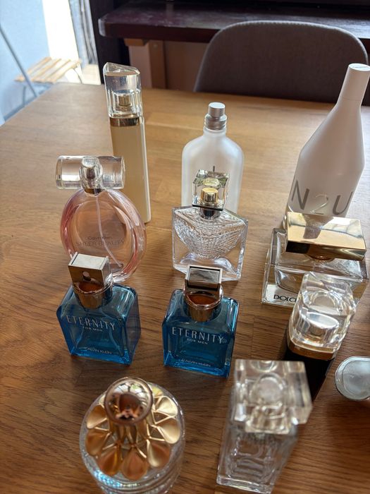 Buteleczki puste po perfumach