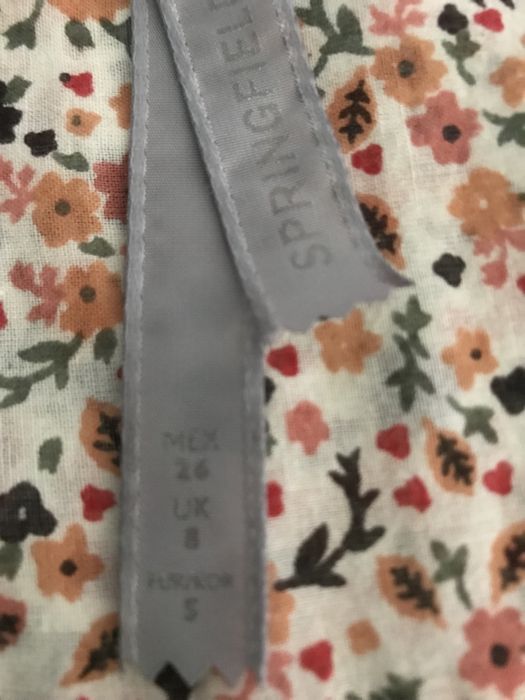 Blusa túnica springfied