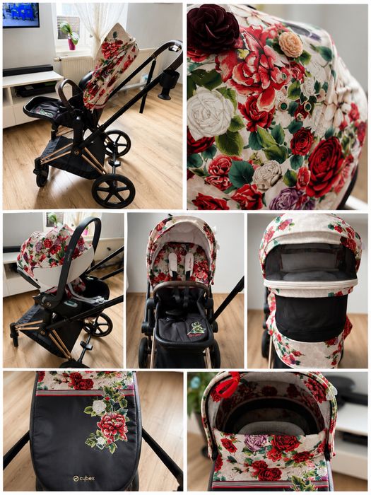 Cybex Priam 4.0 Spring Blossom Light – wyjątkowy zestaw premium
