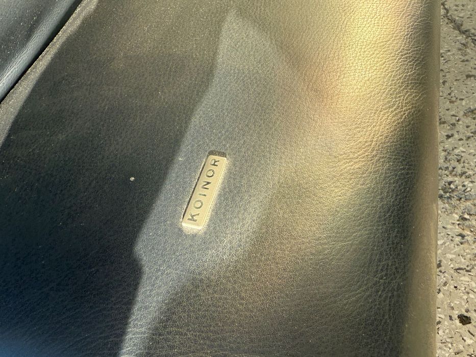 Zestaw skórzany – sofa 3-osobowa + sofa 2-osobowa, prawdziwa skóra