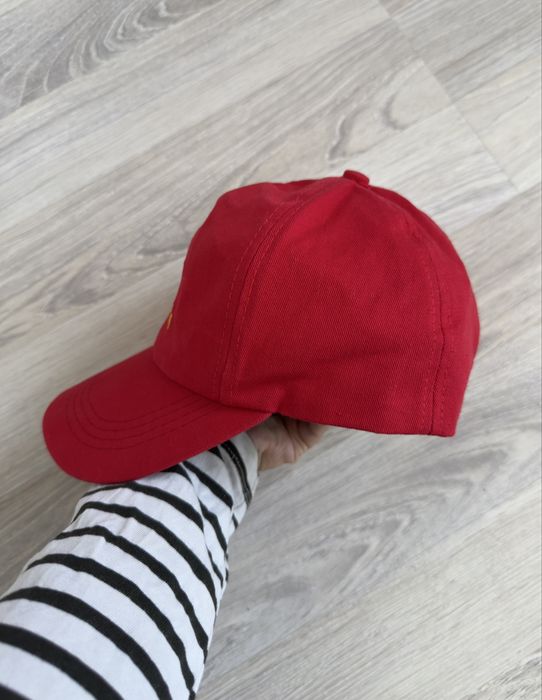 Czerwona Czapka z Daszkiem Vintage Hat Flaga Viet Nam Y2K