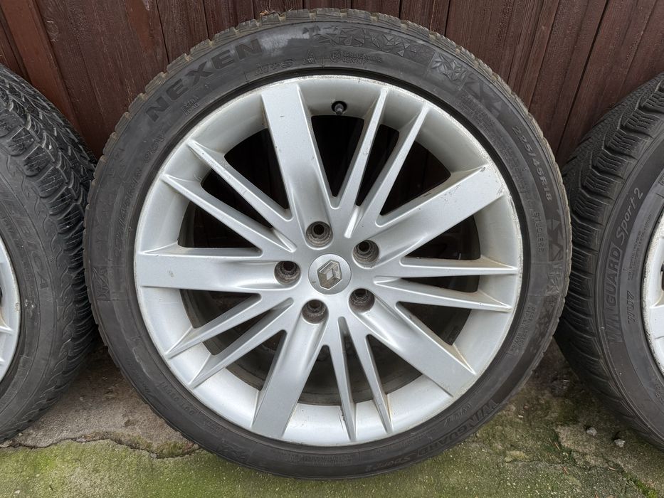 OEM Renault Celsium 18” (7,5 x 18 5x114,3 ET 47) + opony zimowe