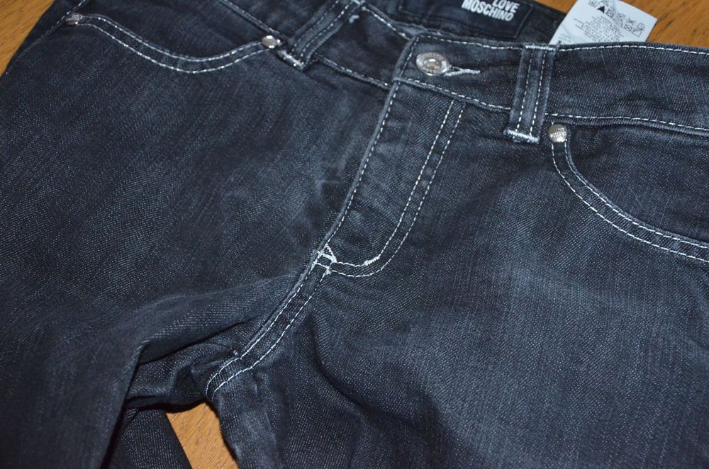 love Moschino spodnie jeansowe r. 26