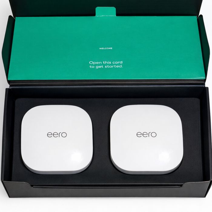Eero 6 • Нові • 2 штуки • Mesh Wi-Fi 6 • Підтримка Apple HomeKit