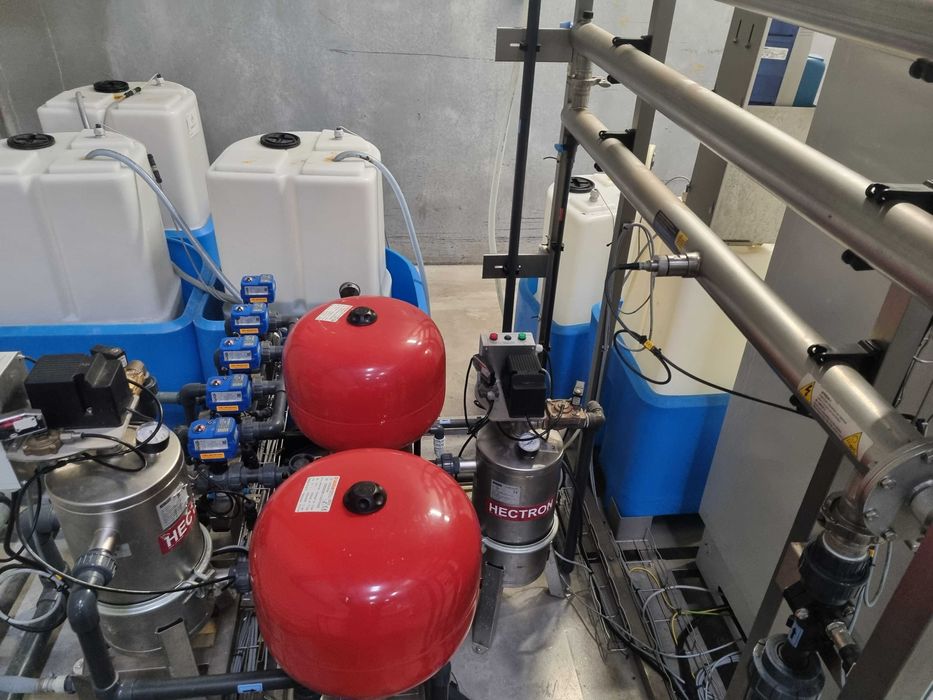 System nawadniania i fertygacji mieszalnik nawozów Richel UVGERMI