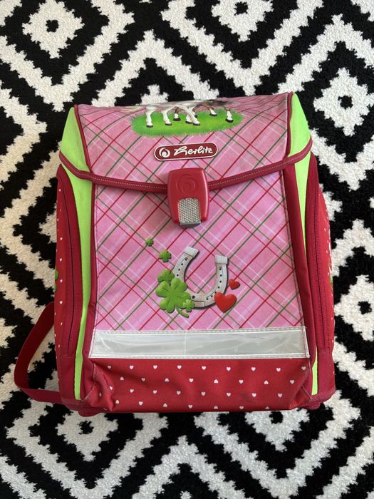 Ранец рюкзак школьный Herlitz PLUS Horses Германия