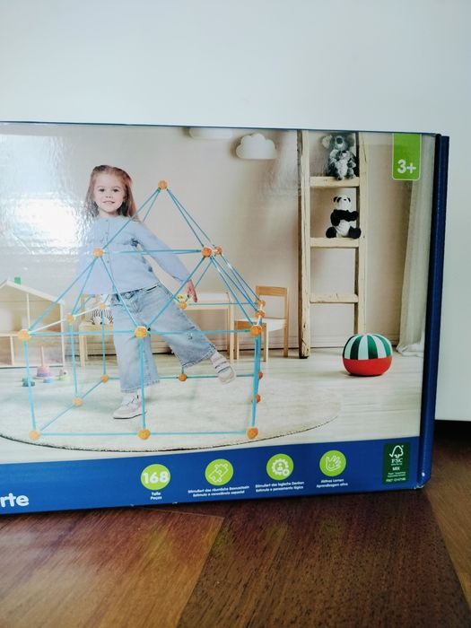 Novo! Kit construção modular  +3 anos