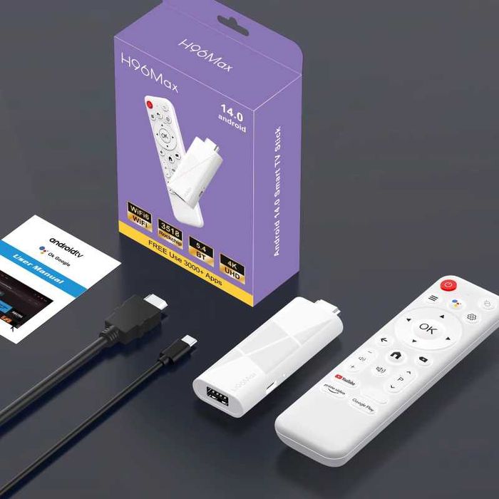 Смарт ТВ приставка стік H96 Max RK3518 2/16 Гб Android 14 Smart Stick