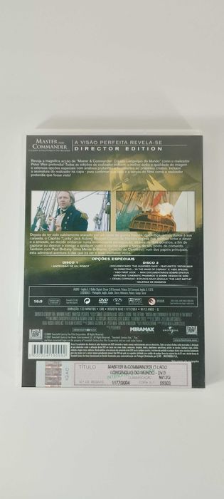 Master and Commander - Direction Edition - DVD - 2 discos