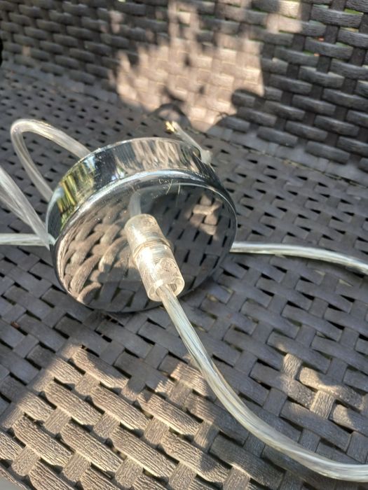 Lampa metalowa sufitowa