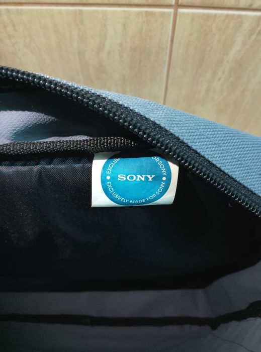 Nowa torba na laptopa dokumenty plecak 2w1 SONY 39x32x10 cm