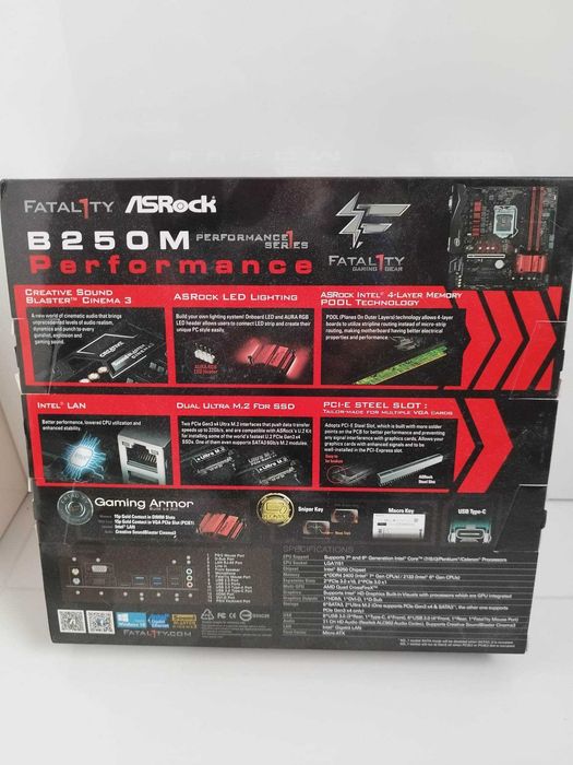 Płyta Asrock B250M + procesor Intel Core I5 7400