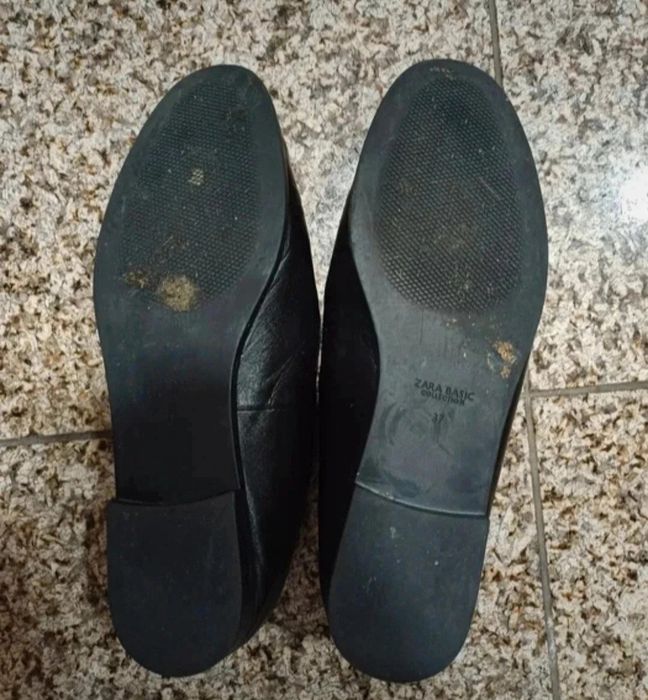 Loafers pretos da Zara