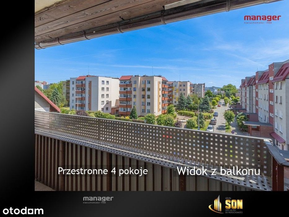 Przestronne 4 pokoje