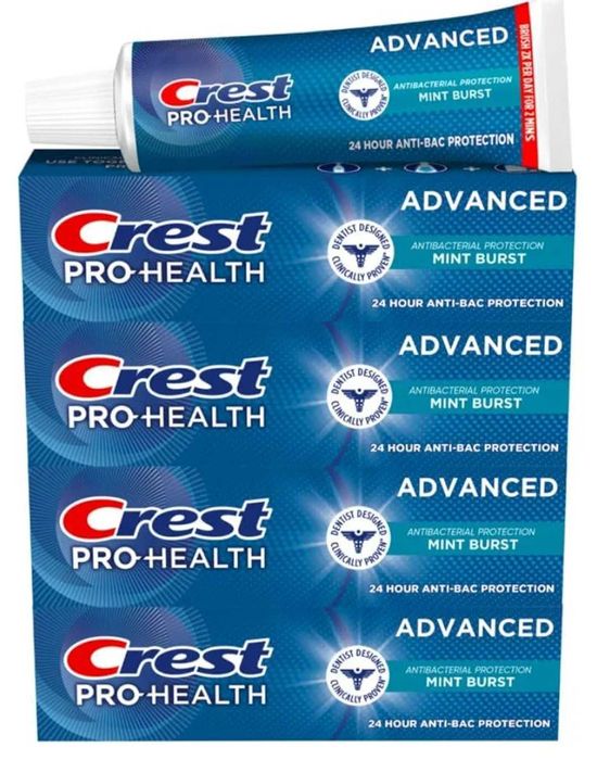 Акция Зубная паста Crest антибактериальная защита