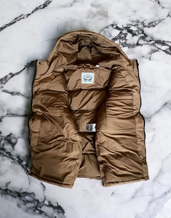 XXL 2XL 44 52 Levis парка пуховик куртка зимова зимняя мужская левайс