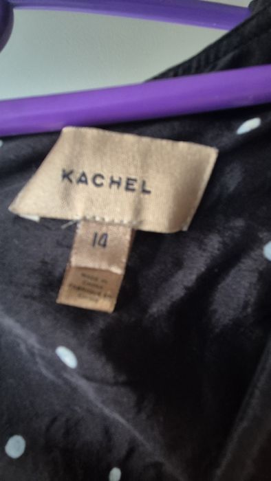 Kombinezon jedwab kwiaty M