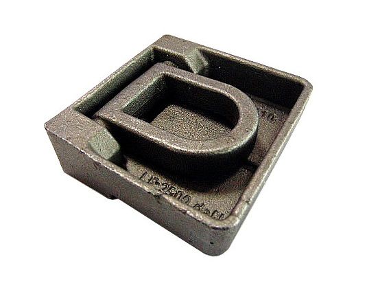 Uchwyt mocowania ładynku podłogowy 2500 kg bardzo mocny