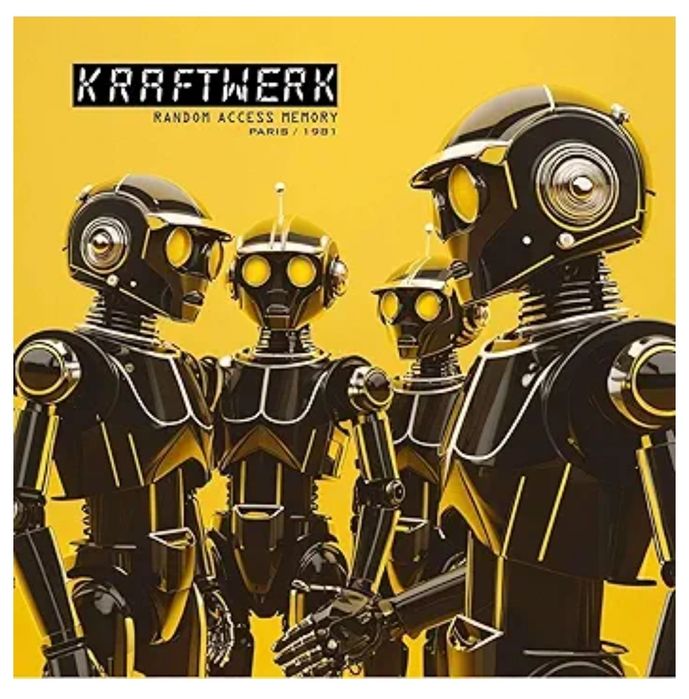 Kraftwerk Random Access Menory Yellow Winyl