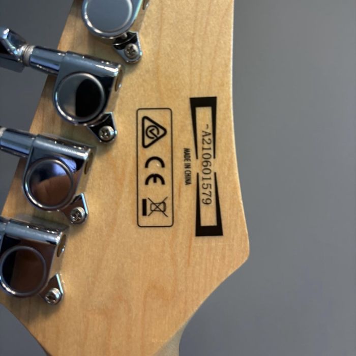 Gitara leworęczna Ibanez GRGM21L Mikro Black Night